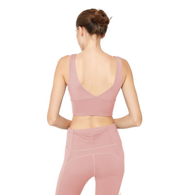High Support Sports Bra Open Back For Fitness Yoga
